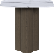 Walnut Siena Cafe Table